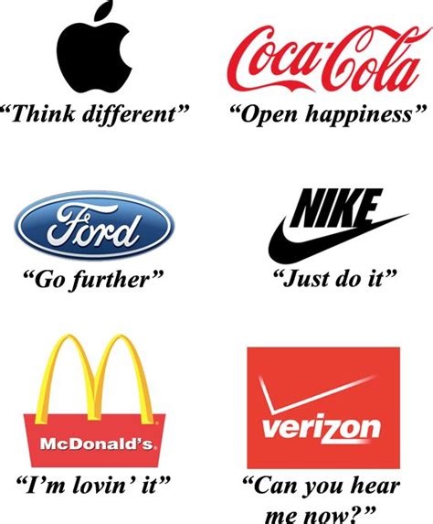 slogan and tagline examples